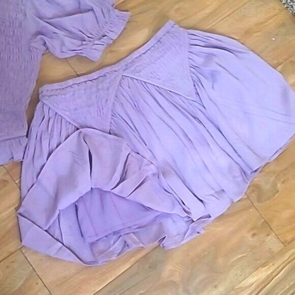 💲2️⃣0️⃣ Bundled ✔️Matching Set  Smocked Top Skirt Feminine Frilly Sweet - Picture 14 of 17